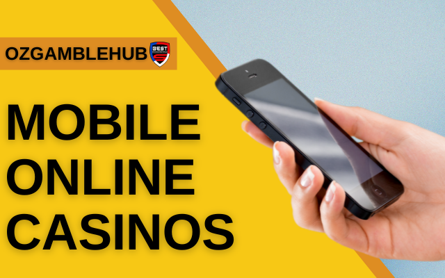 Mobile online casinos for Australian players, compatible with Android and iOS devices