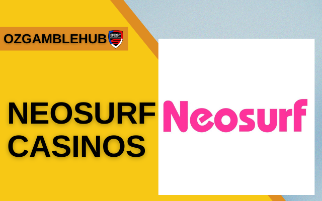 Best Neosurf casino sites available for players in Australia.